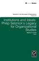 Book cover of: Institutions and Ideals. By: Matthew S. Kraatz