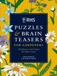 Book cover of: RHS Puzzles & Brain Teasers for Gardeners. By: Simon Akeroyd