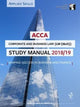 Book cover of: ACCA Corporate and Business Law (GLO) Study Manual 2018-19. By: London School of Business & Finance Staff