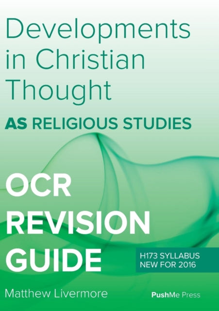 Book cover of: As Developments in Christian Thought