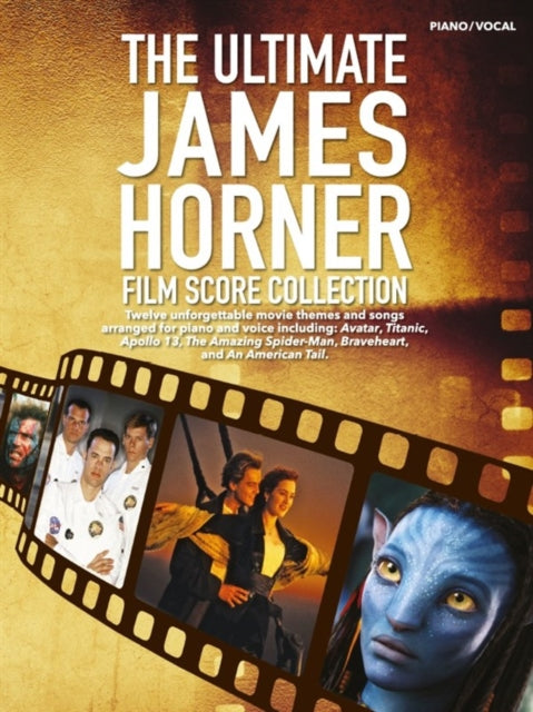 Book cover of: Ultimate James Horner Film Score Collection. By: James Horner