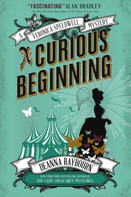 Book cover of: Veronica Speedwell Mystery - A Curious Beginning. By: Deanna Raybourn