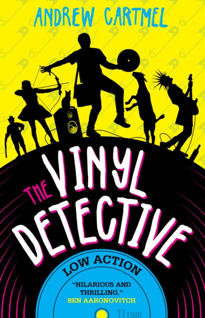 Book cover of: Vinyl Detective: Low Action (Vinyl Detective 5). By: Andrew Cartmel