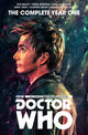 Book cover of: Doctor Who: The Tenth Doctor Complete Year One. By: Nick Abadzis