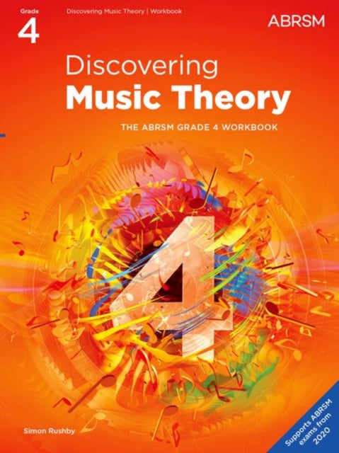 Book cover of: Discovering Music Theory, The ABRSM Grade 4 Workbook