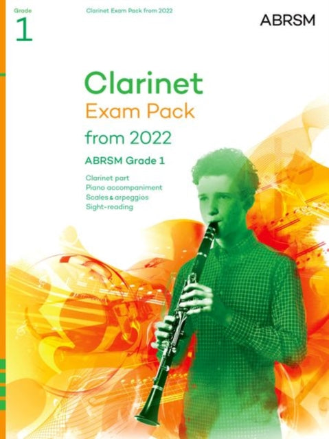 Book cover of: Clarinet Exam Pack from 2022, ABRSM Grade 1