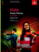 Book cover of: Violin Exam Pieces from 2024, ABRSM Grade 1, Violin Part & Piano Accompaniment