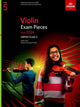 Book cover of: Violin Exam Pieces from 2024, ABRSM Grade 5, Violin Part & Piano Accompaniment