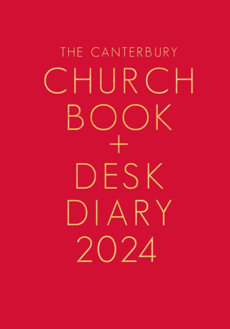 Book cover of: Canterbury Church Book and Desk Diary 2024 Hardback Edition