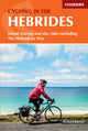 Book cover of: Cycling in the Hebrides. By: Richard Barrett