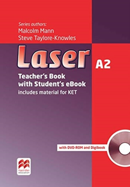 Book cover of: Laser 3rd edition A2 Teacher's Book + eBook Pack. By: Steve Taylore-Knowles