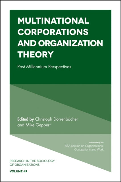 Book cover of: Multinational Corporations and Organization Theory. By: Michael Lounsbury