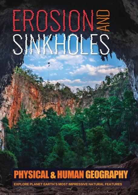 Book cover of: Erosion and Sinkholes. By: Joanna Brundle