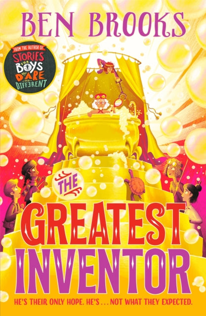 Book cover of: Greatest Inventor. By: Ben Brooks