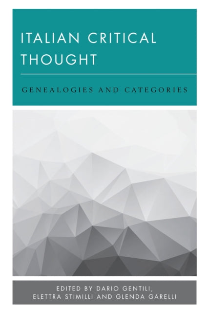 Book cover of: Italian Critical Thought