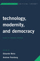 Book cover of: Technology, Modernity, and Democracy. By: Andrew Feenberg