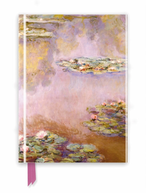 Book cover of: Monet: Waterlilies (Foiled Journal). By: Flame Tree Studio