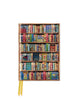 Book cover of: Bodleian Libraries: Hobbies and Pastimes Bookshelves (Foiled Pocket Journal). By: Flame Tree Studio