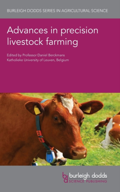 Book cover of: Advances in Precision Livestock Farming. By: Daniel Berckmans
