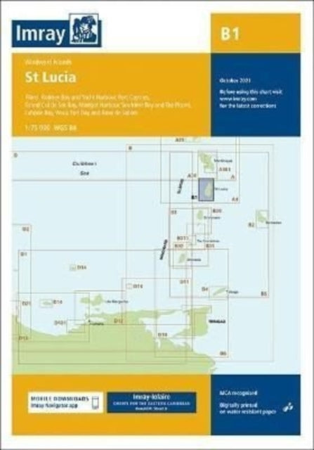 Book cover of: Imray Chart B1