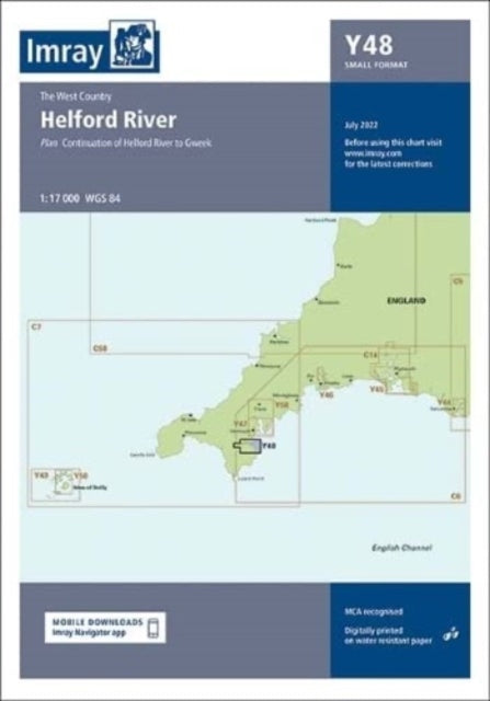 Book cover of: Imray Chart Y48