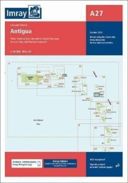 Book cover of: Imray Chart A27