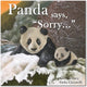 Book cover of: Panda Says, "Sorry "