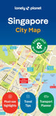Book cover of: Lonely Planet Singapore City Map. By: Lonely Planet