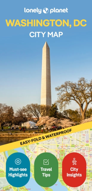 Book cover of: Lonely Planet Washington DC City Map