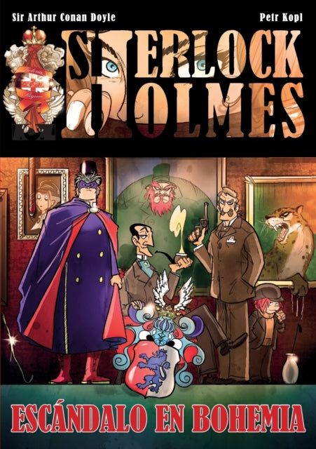 Book cover of: Sherlock Holmes Escandalo en Bohemia. By: Petr Kopl