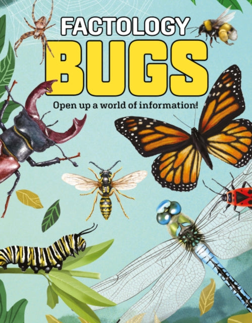 Factology: Bugs, Open Up a World of Information! 9781787081321 Button Book