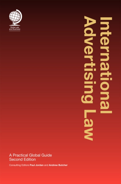 Book cover of: International Advertising Law. By: Paul Jordan