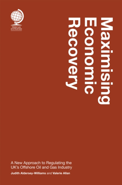 Book cover of: Maximising Economic Recovery. By: Judith Aldersey