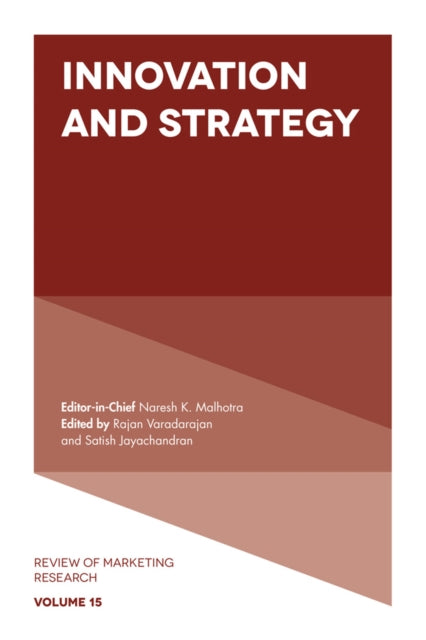 Book cover of: Innovation and Strategy. By: Satish Jayachandran