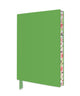 Book cover of: Spring Green Artisan Notebook (Flame Tree Journals). By: Flame Tree Studio