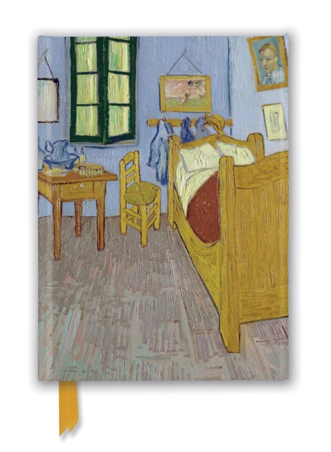 Book cover of: Vincent van Gogh: Bedroom at Arles (Foiled Journal). By: Flame Tree Studio