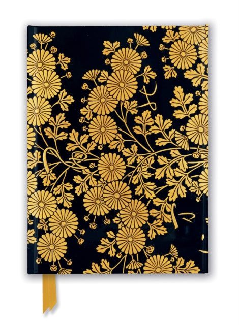 Book cover of: Uematsu Hobi: Box Decorated with Chrysanthemums (Foiled Journal). By: Flame Tree Studio