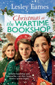 Book cover of: Christmas at the Wartime Bookshop. By: Lesley Eames