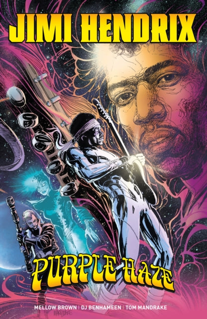 Book cover of: Jimi Hendrix: Purple Haze. By: Mellow Brown