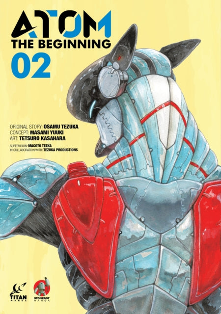 Book cover of: ATOM: The Beginning Vol. 2. By: Osamu Tezuka
