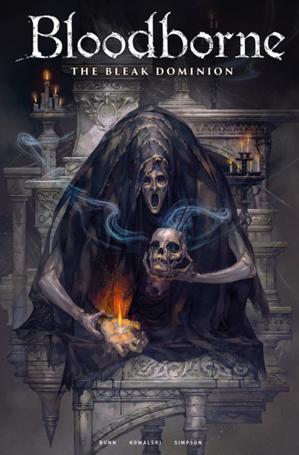 Book cover of: Bloodborne: The Bleak Dominion. By: Cullen Bunn