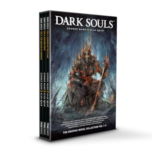 Book cover of: Dark Souls 1-3 Slipcase Set. By: George Mann