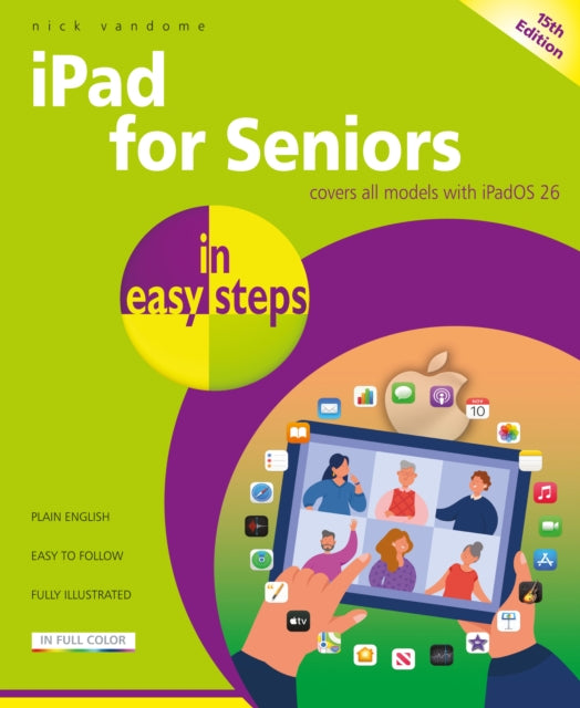 Book cover of: iPad for Seniors in easy steps