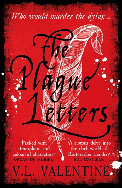 Book cover of: Plague Letters. By: V. L. Valentine