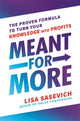 Book cover of: Meant for More. By: Lisa Sasevich