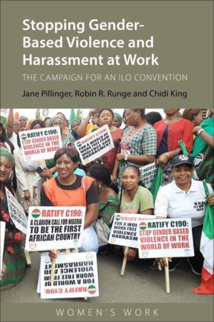 Book cover of: Stopping Gender-Based Violence and Harassment at Work. By: Runge PILLINGER