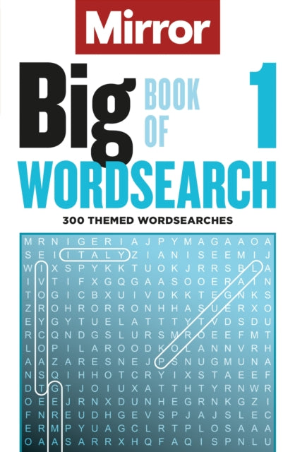 Book cover of: Mirror: Big Book of Wordsearch  1. By: Daily Mirror Reach PLC
