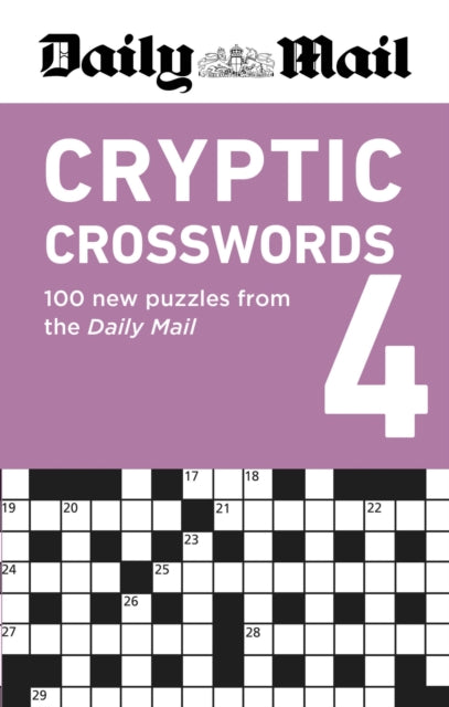 Book cover of: Daily Mail Cryptic Crosswords Volume 4. By: Daily Mail