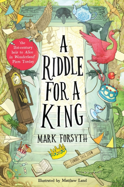 Book cover of: Riddle for a King (Times Children’s Book of the Week, from the bestselling author of the Etymologicon). By: Mark FORSYTH
