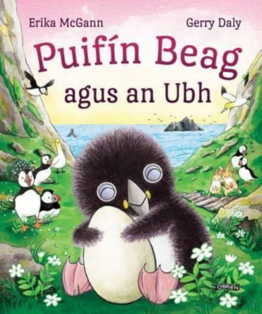Book cover of: Puifin Beag agus an Ubh. By: Gerry Daly
